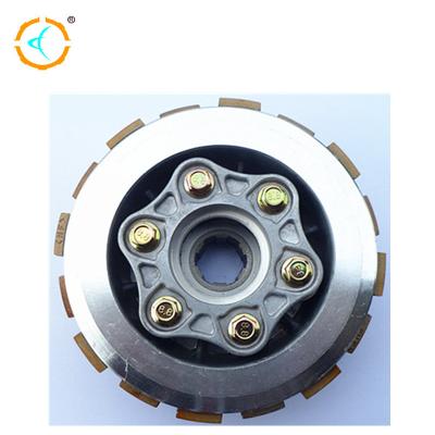 China OEM Quality CG200 ADC12 Center Clutch Chamber For Motorcycle 7 Plates , 200cc Clutch Part Suprport Customization for sale