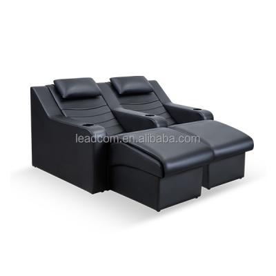 China LEADCOM VIP Cinema Recliner Home Theater Theater Chair Modern Luxury Sofa Bed for sale