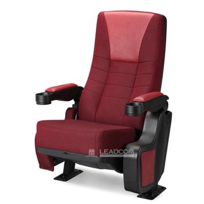 China Cinema Top Selling Commercial Furniture LEADCOM Leather Or Fabric Upholstered Rocking Chair (LS-8605) for sale