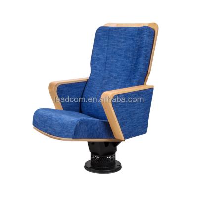 China Leadcom Modern Luxury European Designed Foldable Auditorium Chair Theater Furniture for sale