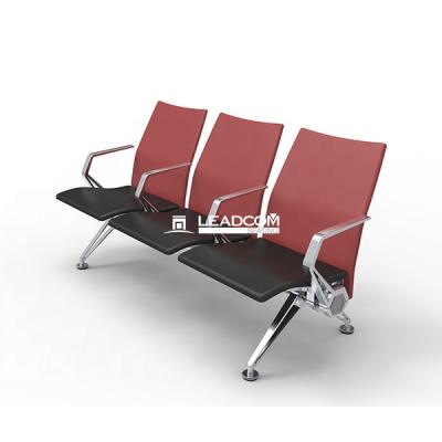 China Modern Leadcom Upholstered Padded Airport Waiting Chair For Sale (LS-535Y) for sale