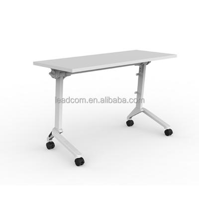 China Large Small Folding Flip Table Top Desk Mateo (Height) Lifan Office Furniture Meeting Training Venue Adjustable Table for sale