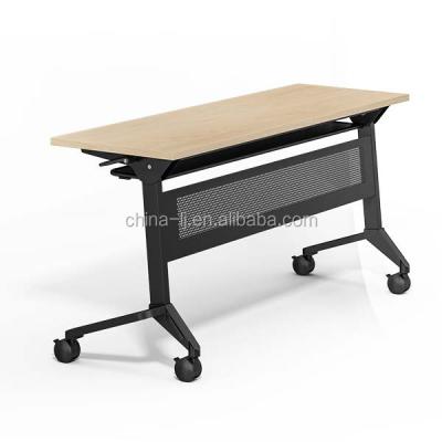 China Large Small Office Furniture Room Office Meeting Room Foldable Mobile Training Folding Table for sale