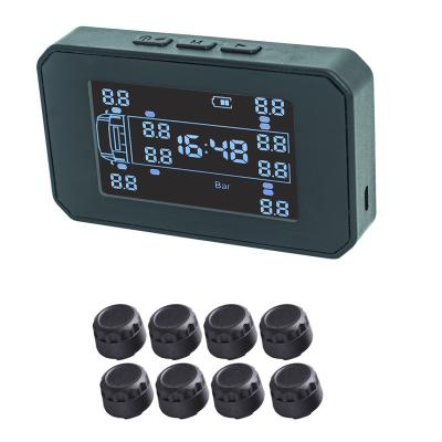 China Fatigue Driving Reminder Tire Pressure Monitor for 8 Wheeler Truck, Bus, Caravan, Tire Pressure Monitor, Clock, TPMS Tire Pressure Monitor for sale