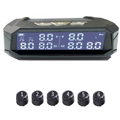 China Car Truck Bus Taxi Trailer Factory Direct Tire Pressure Monitor Fits 6-24 Wheel Truck Trailer Bus Rpms for sale