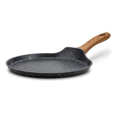 China Sustainable Pisa Non-Stick Aluminum Coating Granite Pan Pisa Casserole for sale