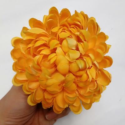 China Fabric Decoration Silk Chrysanthemum Flowers Artificial Flowers Wholesale Silk Chrysanthemum for sale