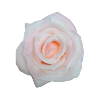 China Eco-friendly Hotel Cheap Fabric DIY Garden Price Plastic Flower Garlands Wedding Decorative Artificial Rose for sale