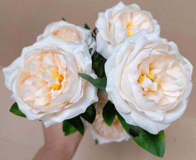 China Beautiful Colorful Artificial Flower Rose Flower Heads More Colors Silk For Wedding Party Decorative Simulation Peony Artificial Camellia for sale