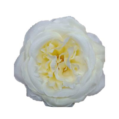 China 240 Party Wedding Decoration New Silk Fabric Artificial Flower Heads Supplies Simulation Head Peony Silk Flower Home Decorations for sale