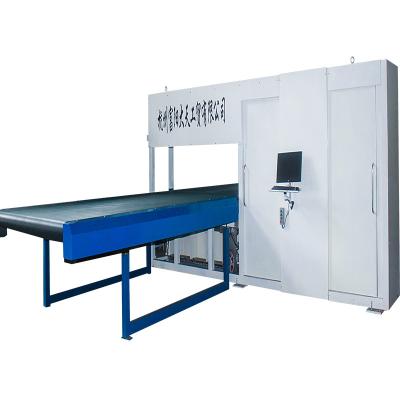 China Verticale Draaiende CNC Pu van de Contoursnijder Flexibele Schuimsnijmachine Te koop