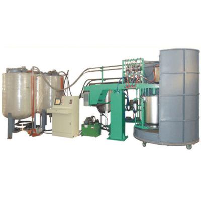 China Semi Automatic Batch Foaming Machine , Polyurethane Sponge Mattress Foaming Machine for sale