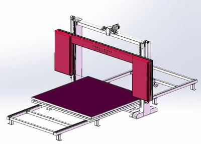 China Máquina automática de oscilação da espuma de poliuretano da máquina do CNC do cortador da lâmina da precisão à venda