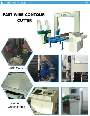 China Digital CNC computerisierte PU-Schaum-Schneidemaschine für steife PU ENV zu verkaufen