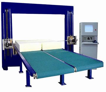 China Des Blatt-Schwammes des CNC-Latexschwammes oszillierende automatische Schneidemaschine DTC-S2012 zu verkaufen