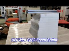 full-automatical durable hot wire foam cutting cnc machine for eps 2d shape