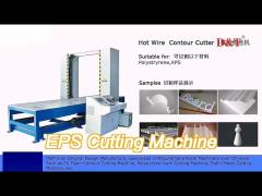 1.5m/min eps hot wire cutting machine ce certificate for 2d or 3d shape