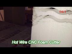 full-automatical durable hot wire foam cutting cnc machine for eps 2d shape