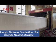 Full Automatic Sponge Production Line/PU Foam Manufacturing Machines