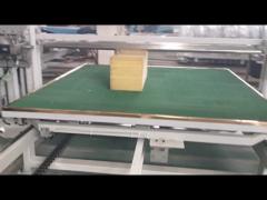 CNC Horizontal Sponge Cutting Machine Foam PU Oscillating Blade Automatic 6kw