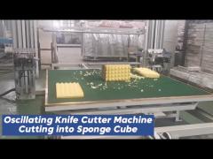 Manual Sponge Vertical Half Automatic Foam Cutting Machine DTLQ-4L 1.74kw