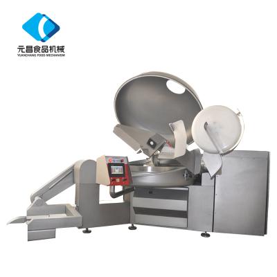 China Meat Processing Plants Vacuum Meat Bowl Cutter Cleaver Mixer Machine ZKZB-330 for sale