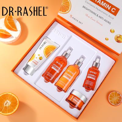 China Acne Treatment DR RASHEL Vitamin C Face Serum Set Skin Care Brightening Anti Aging Set for sale