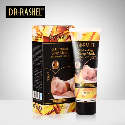 China DR.RASHEL 80ml Anti-wrinkle Gold Collagen Moisture Face Skin Care Sleeping Masks for sale