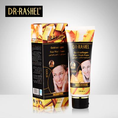 China DR RASHEL DEEP CLEANING 120ml Cleansing Skin Whitening Gold Deep Collagen Wash Moisturizer Face Facial Cleanser for sale