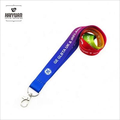 China High Quality Custom Funny Printed Polyester OEM LanyardsFreedom Decorative Neck Lanyards No Min Order for sale