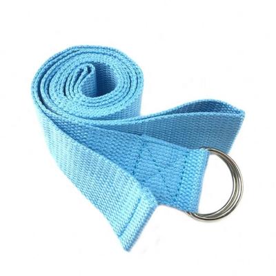 China wholesale custom elastic polyester yoga carry strap with private label HY201932505 for sale