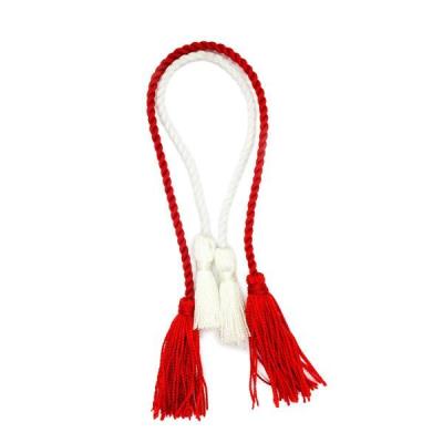 China Top grade beautiful fluorescent fringe tassel trimming for adult graduation cap decoration for sale