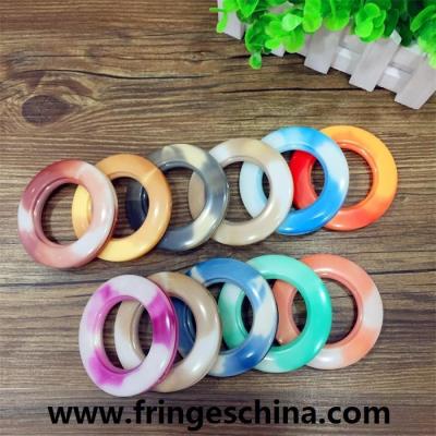 China Fashion Prime ABS Plastic Custom Curtain Rings Circles Rod Accessories for sale