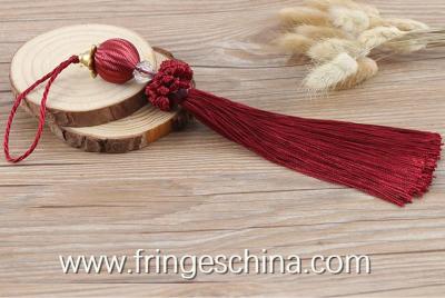 China Colorful classical wholesale chinese tassels trimming fringe for curtain car decoration for sale