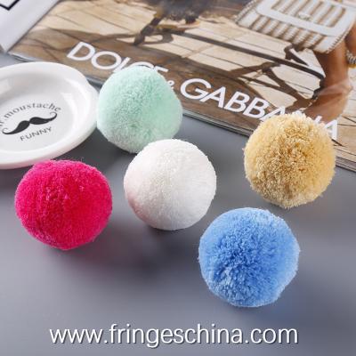 China Wholesale Colorful DIY Pom Pom Ball For Mobilephone Costume Christmas Decoration for sale