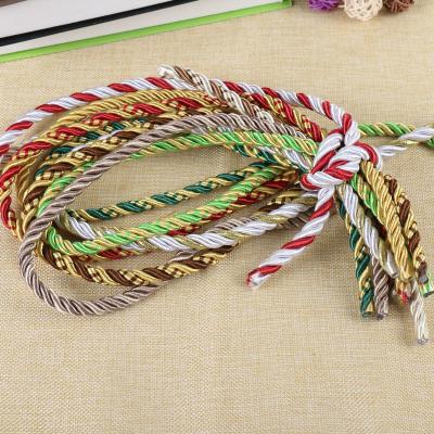 China Charming hot selling decorative round rope for home textile decoration for sale