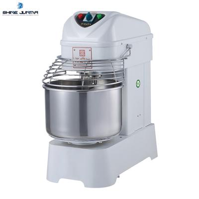 China Commercial Automatic Spiral Mixer 25KG Mixing Hook and Mixing Bowl Dough Mixers Stainless Steel Synchronous Rotation for Bakery 110V 220V Stand Mixer Price for sale