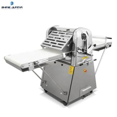 China Electric Reversible Vertical Dough Sheeter 220V Table Top Automatic Dough Sheeter Machine Flour Mill Dough Sheeter Machine for sale