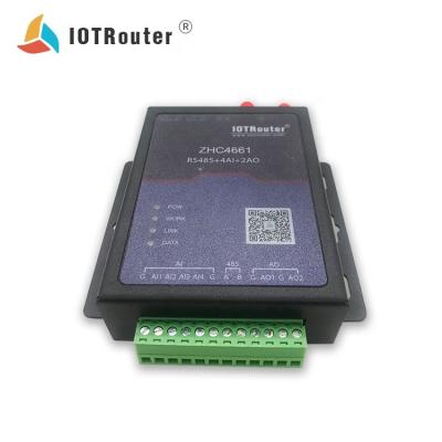 China m2m 4g 201 router relay control DTU USB rs485 IOT solutions ZHC4661 Modbus RTU waterproof wireless serial data logger for sale