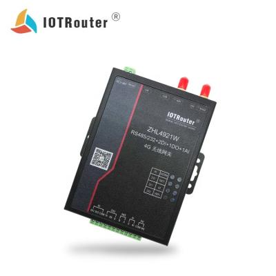 China 485 Wireless Transmitter Server 4~20mA RTU Data Logger Terminal Analog Router Battery M2M Gsm Tester Transparent Port WiFi Module IOT ZHL4921W RS485 To MQTT DTU 165 for sale