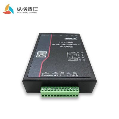 China 485 transparent router ZHL4921W 152 of the Rs232 switch communication data converter DTU Modbus module radio RTU rs485 IOT transmission network port pulse counter for sale