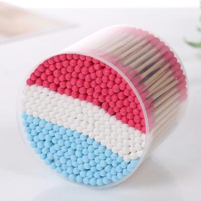 China Household YUXIN China Cosmetics Makeup Products 300 Pcs Round Box 3 Color Cotton Pads for sale