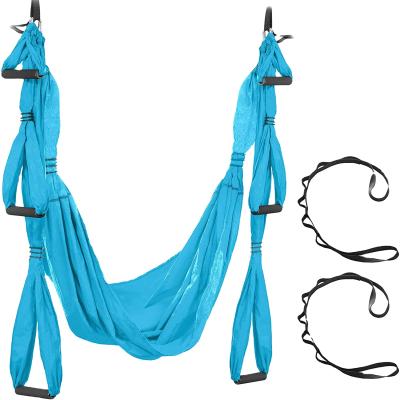 China Super strong nylon anti-gravity yoga hammock fabric aerial yoga swing adult factory direct sales for sale