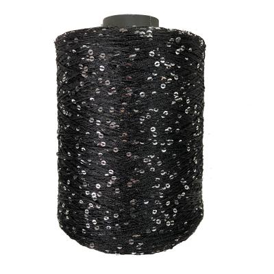 China Wholesale Cheap Wholesale Bling 3MM Metal Sequin Yarn Metal Knitted Reflective Beads for sale