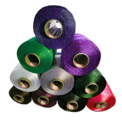 China Fancy Thread 3MMSequin Thread 100%Polyester Fancy Thread for Flat Machine, Circle Machine, Rapier Machine and etc. hand knitting. for sale