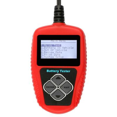 China Store Last Time Tests Motorcycle Battery Analyzer Tester With Print For Motorcycle BA102 for sale