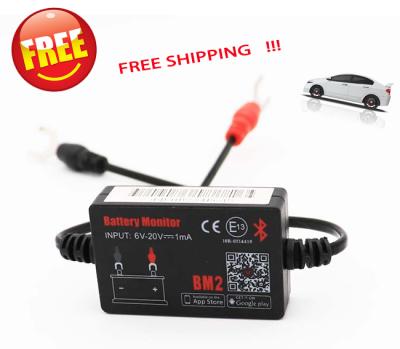 China Monitor your battery on phone 12V lithium and lead acid bluetooth 12 volt battery monitor for sale