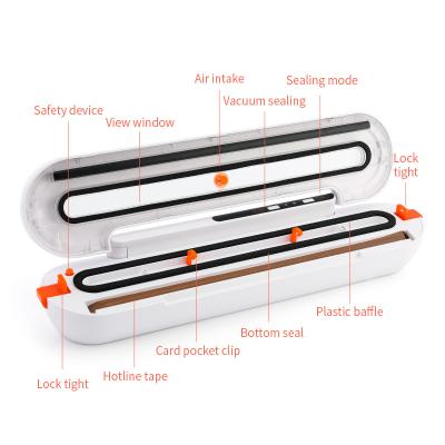 China Hotel Easy To Use Food Saver Vacuum Sealer For Kitchen Household for sale