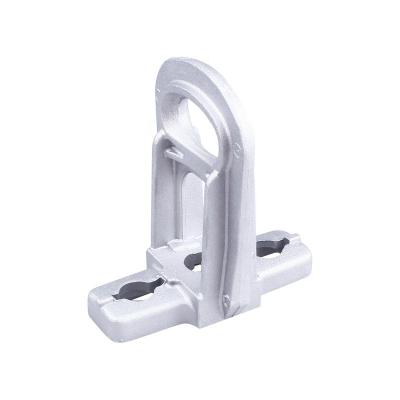 China Tension Pole Mounting Support Metal Aluminum Anchor Clamp Bracket CA1500 for sale