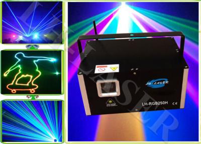 China High Power 45KPPS 3 Watt RGB Sound Activated Laser Lights For Music Concert for sale